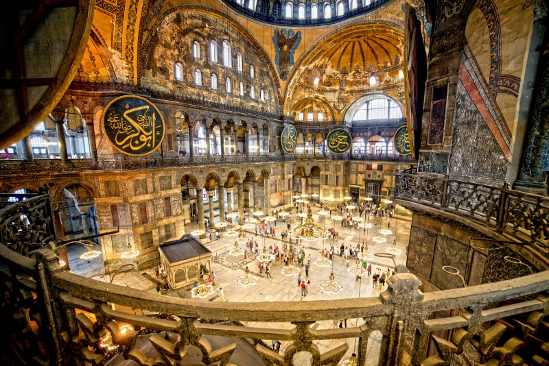Hagia Sophia exterior in Istanbul